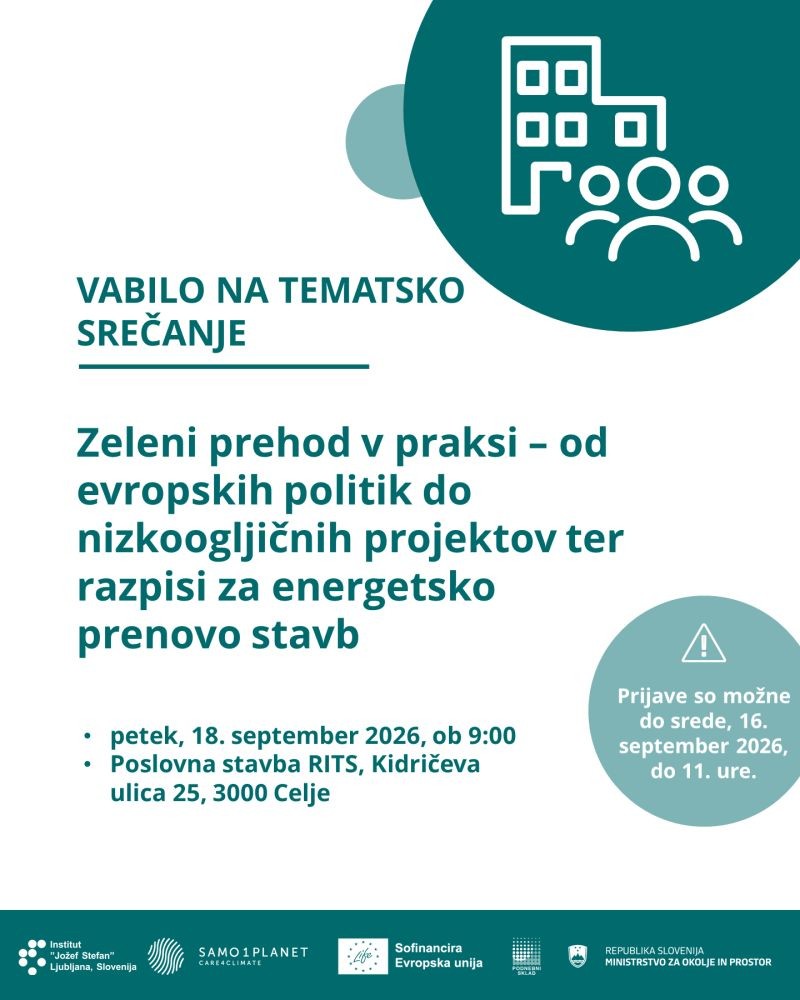 Vabilo – Zeleni prehod v praksi